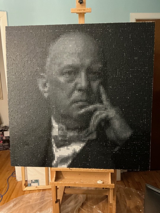 Painting — Crowley (2026), by Seraf Dos Santos